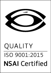 Certyfikat NSAI zgodny z ISO 9001:2015